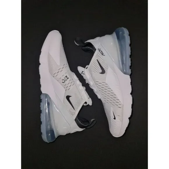 Nike Air Max 270 White Black. SIZE 9 - AH8050-100